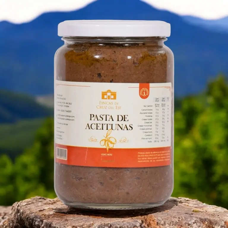 Pasta de Aceitunas Negras Fincas de Cruz del Eje x 600g V