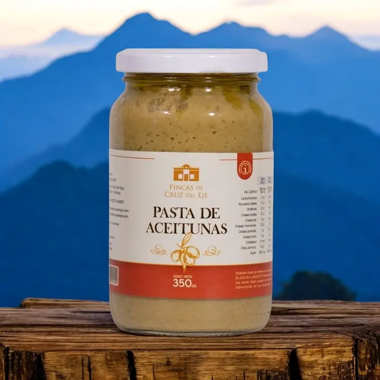 Pasta de Aceitunas Verdes Fincas de Cruz del Eje x 350g V