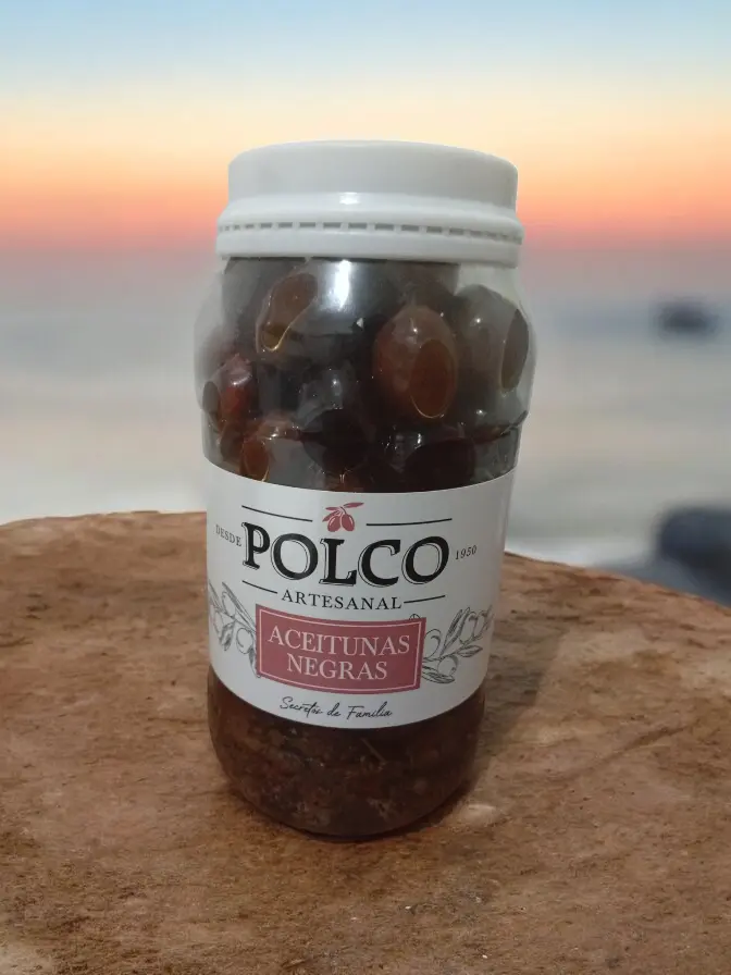 Aceitunas negras condimentadas POLCO x 500g