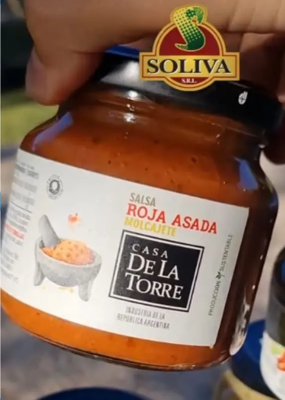 Salsa Roja Asada Casa de la Torre  230g 