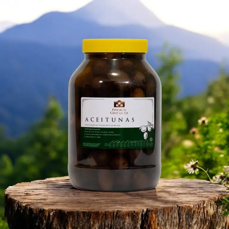 Aceitunas Negras Fincas Cruz del Eje tamaño grande 1.000g P