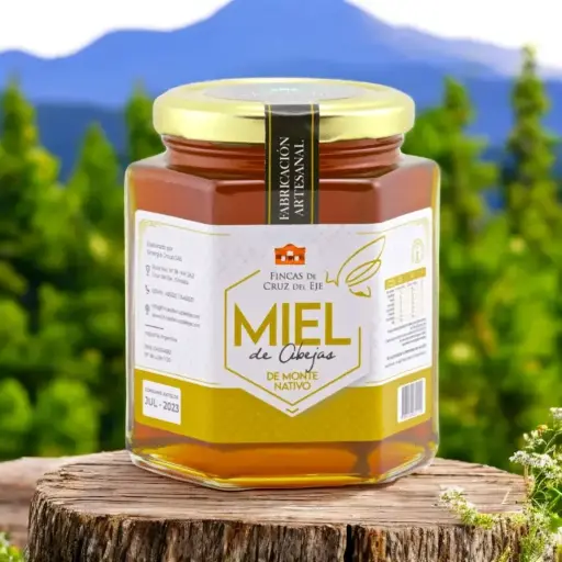 [elbuenolivo.odoo.com/32] Miel frasco de 1 kg - Fincas Cruz del Eje