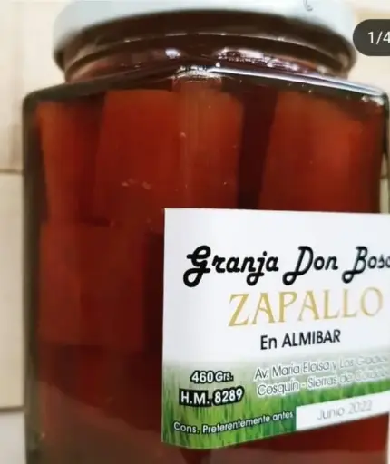  Zapallos en almíbar