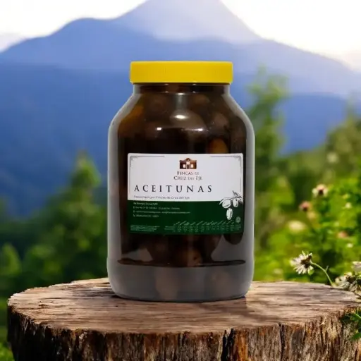 [elbuenolivo.odoo.com/11] Aceitunas Negras Fincas Cruz del Eje tamaño grande 1.000g P